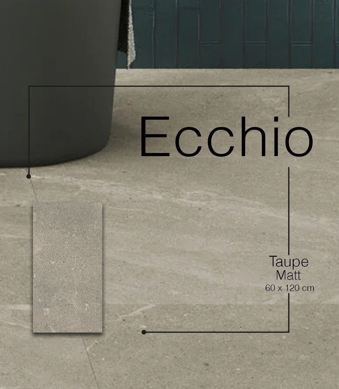 GRES ECHIO TAUPE