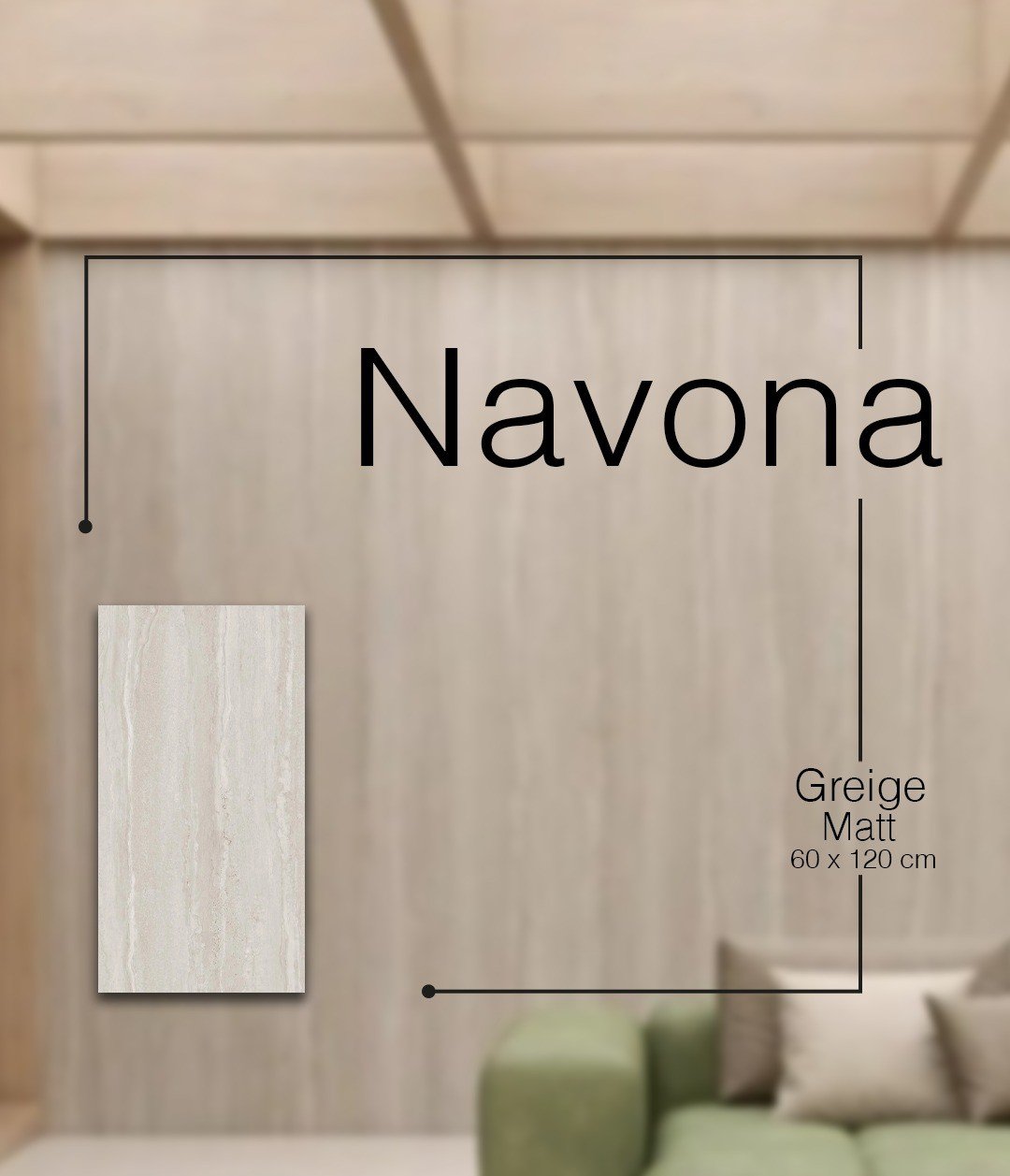 GRES NAVONA GREIGE MATT