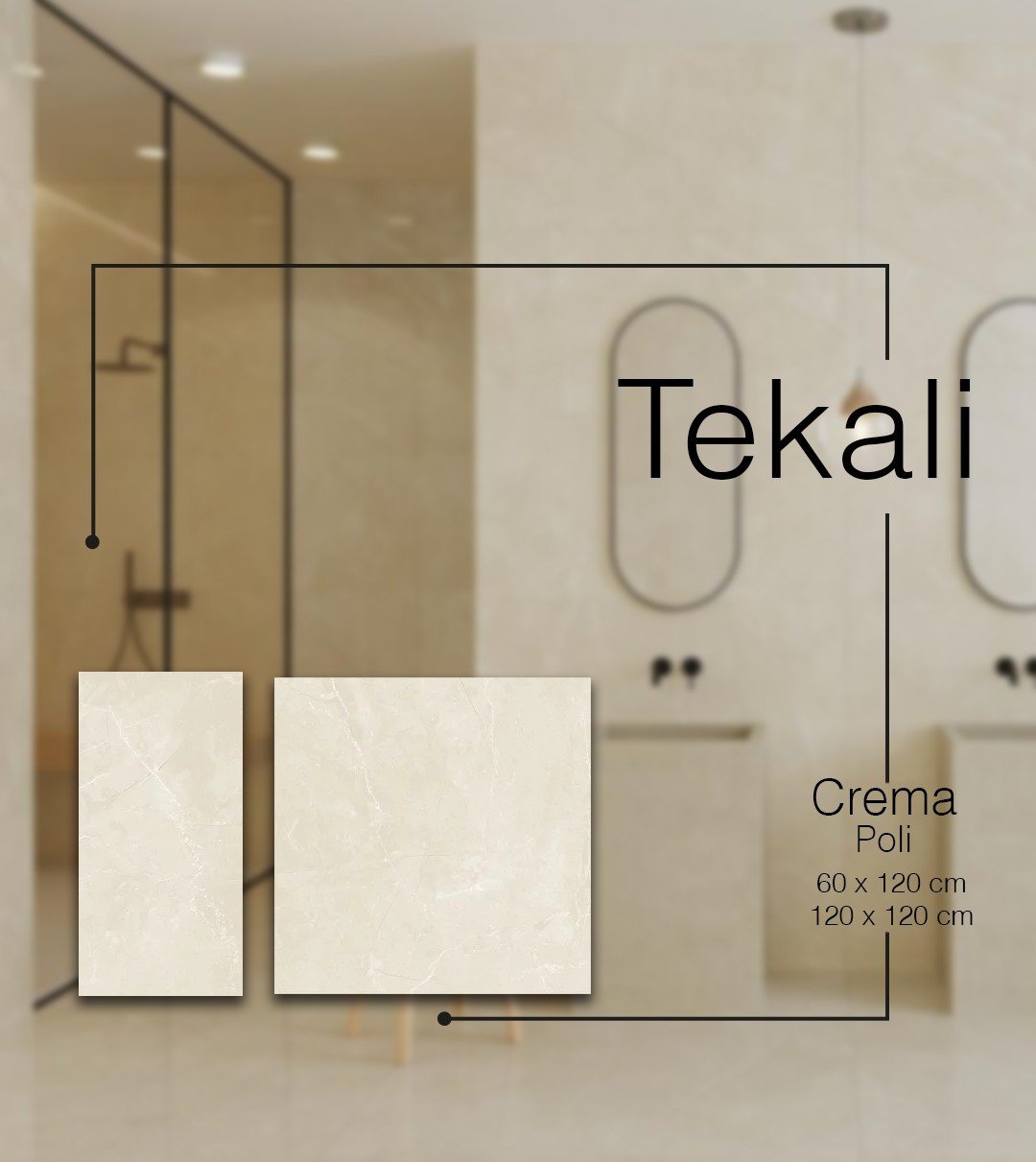 GRES TEKALI CREMA POLI